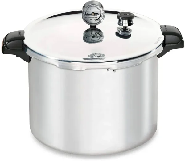 Presto 16-Quart Aluminum Pressure Cooker Canner, Silver