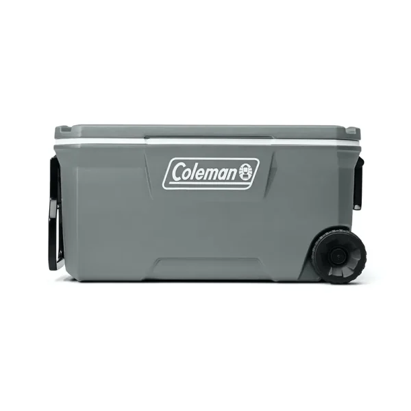 100 Qt. Coleman 316 Series Wheeled Cooler Coleman Color: Gray
