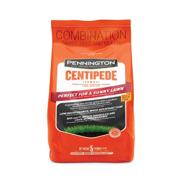 Pennington Centipede Grass Seed & Mulch - 5 lbs bag