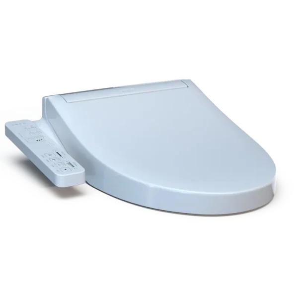 Toto® Washlet® KC2 Electronic Bidet Toilet Seat with Heated Seat and Softclose Lid, Elongated, Cotton White - Sw3024#01