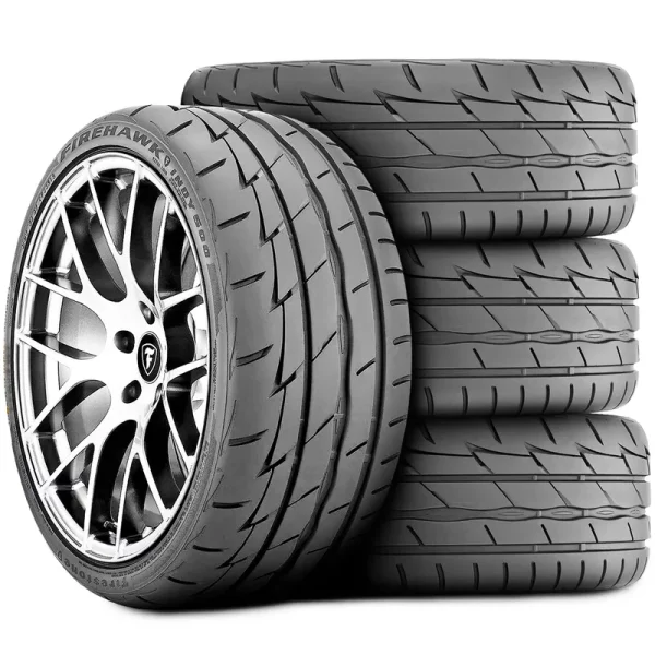 Set of 4 (FOUR) Firestone Firehawk Indy 500 245/45R18 100W XL High Performance Tires