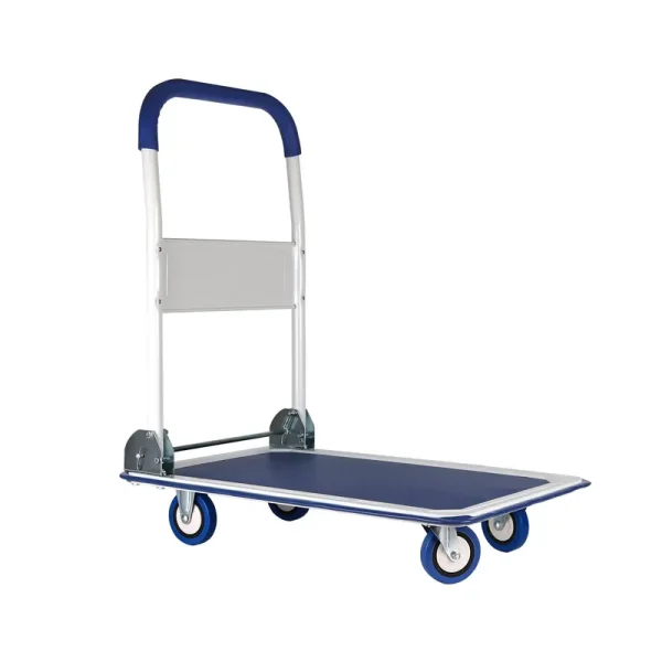 Upgraded Lifetime Appliance Upgraded Foldable Push Cart Dolly 330 lbs. Capacity Moving Platform Hand Truck Heavy Duty Space Saving Collapsible Swivel