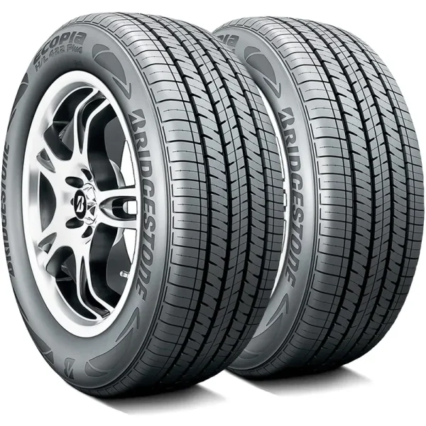 Pair of 2 (TWO) Bridgestone Ecopia H/L 422 Plus 225/55R19 99H (OE) A/S All-Season Tires