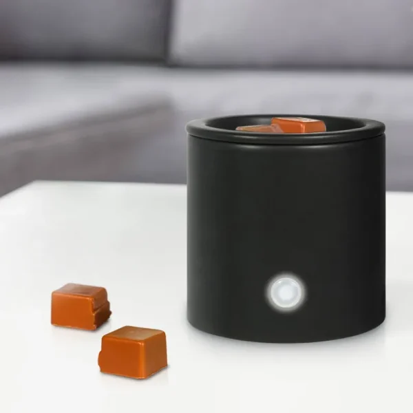 Mainstays Matte Black Electric Ceramic Wax Warmer Single Pack
