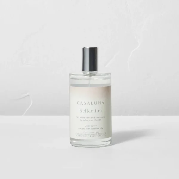 3.38 fl oz Reflection Core Linen Spray White - Casaluna