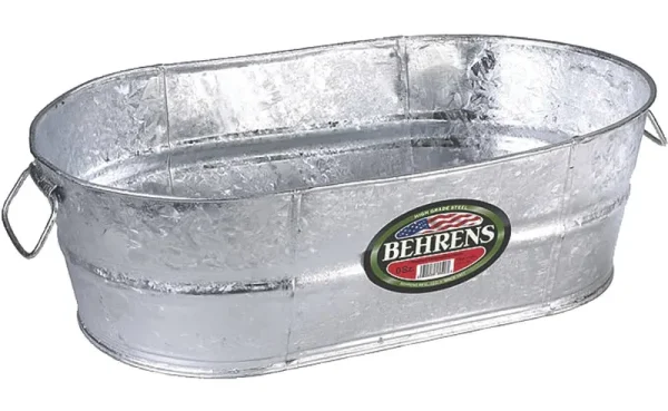 Behrens 7.5 Gal Steel Tub Oval