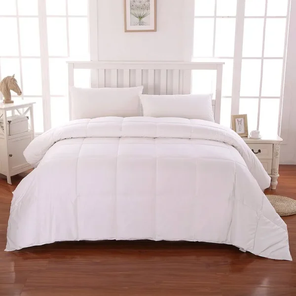 Cottonloft 500 Thread Count Cotton Comforter - White - Twin