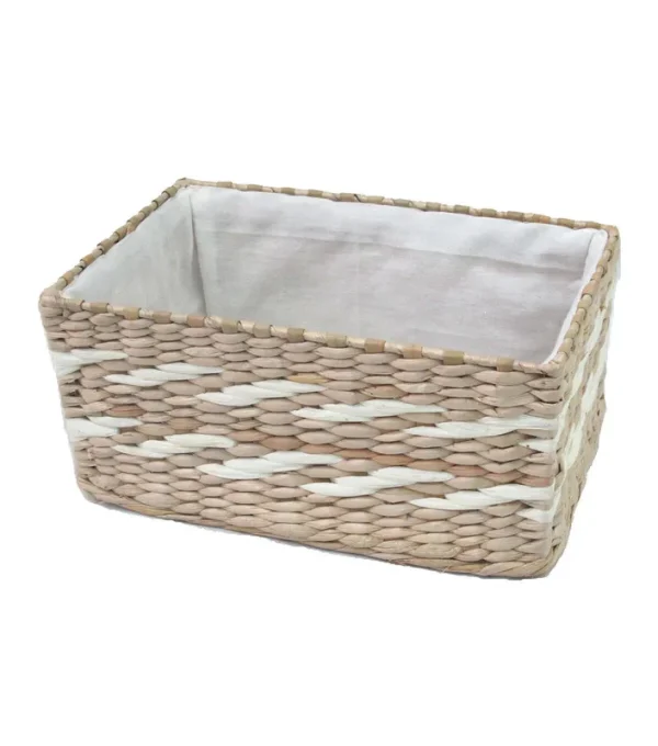 Organizing Essentinals Rush Rectangle Basket Metal Frame