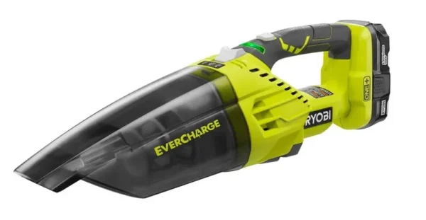 Ryobi P714K 18V One+ Evercharge Cordless Hand Vacuum Kit
