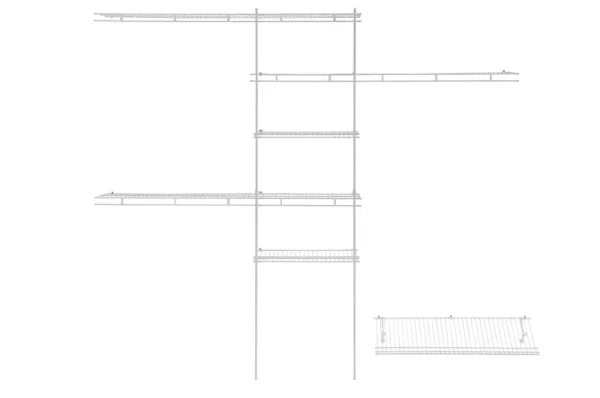 ClosetMaid 1608 5ft. to 8 ft. Closet Organizer Kit