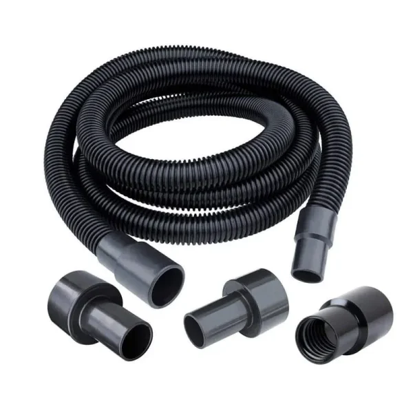 POWERTEC 70175 Dust Collection Hose with Fittings Plus Two Reducers