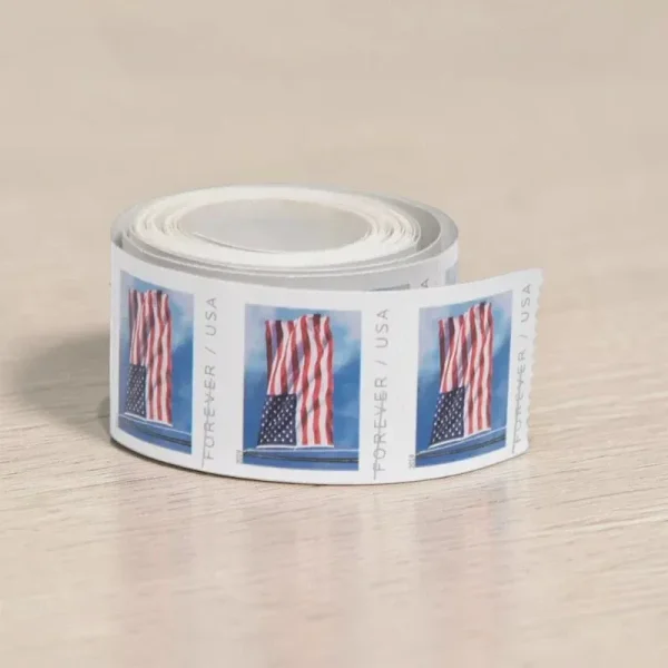 2019 US Flag First Class- Forever Postage Stamps - 100 Count Roll