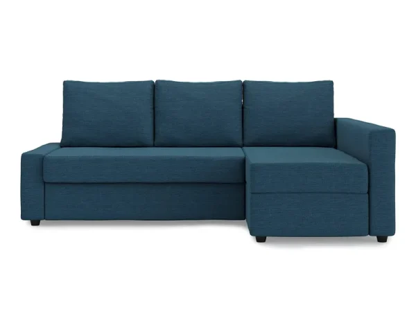 Masters of Covers Snug Fit Friheten Slipcover for The Ikea Friheten with Chaise Corner Cover, Sofa Bed Cover, Sectional Slipcover Replacement (Navy
