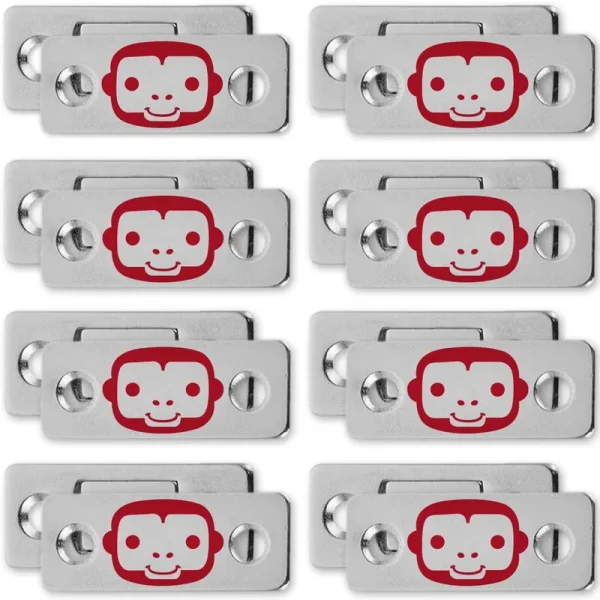 Ruby Monkey Magnets Ultra-Thin Magnetic Plates Keep It All Shut, As-seen-on-tv