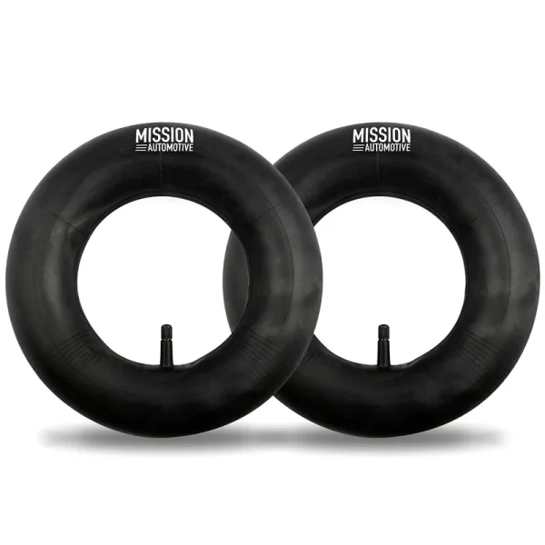 Mission Automotive 2-Pack of 4.80/4.00-8" Premium Replacement Inner Tubes - for Mowers, Hand Trucks, Wheelbarrows, Carts and More