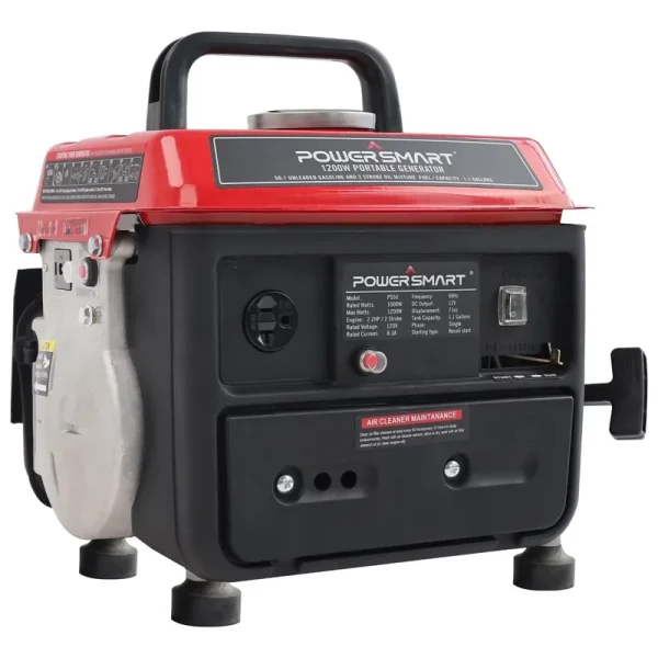 Powersmart 1200 Watts Gasoline Powered Portable Outdoor Inverter Generator, PS50
