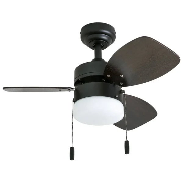 Honeywell Ocean Breeze 30-Inch Small LED Light Ceiling Fan Bronze