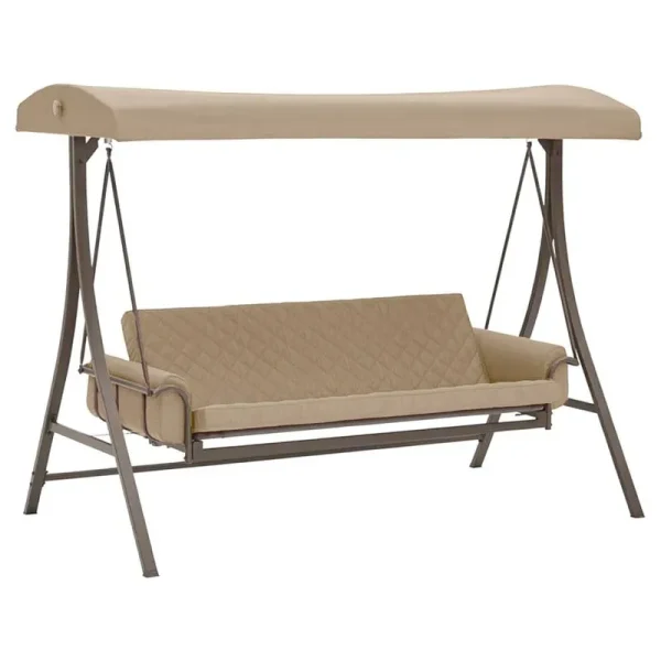 Garden Winds Riplock 350 Beige Canopy Replacement Top Lcm1802b-Rs