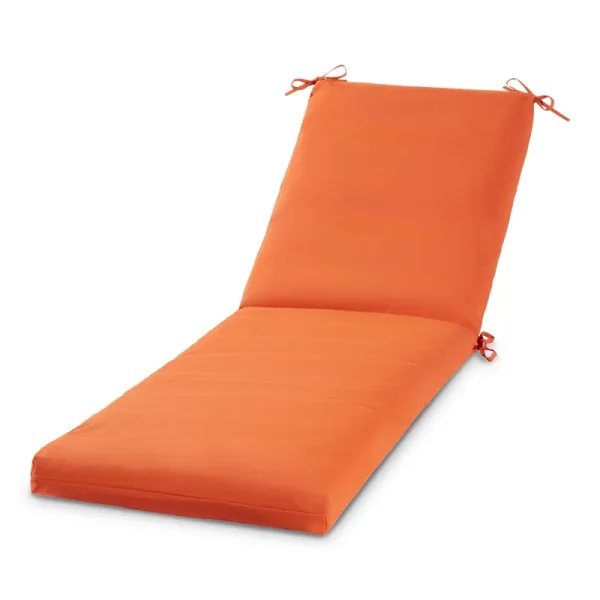Greendale Home Fashions Outdoor Chaise Cushion (Cushion Only) - Rust