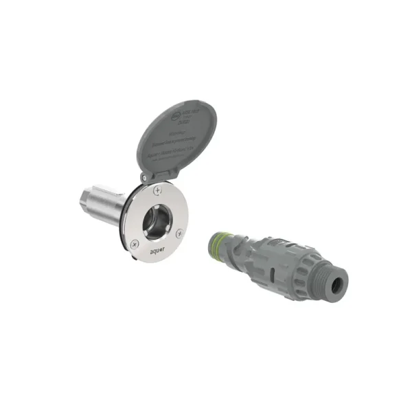 Aquor House Hydrant V1+ Slate Gray Polymer Close-Couple