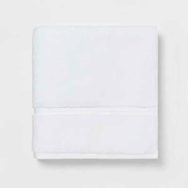 Spa Plush Bath Towel White - Threshold