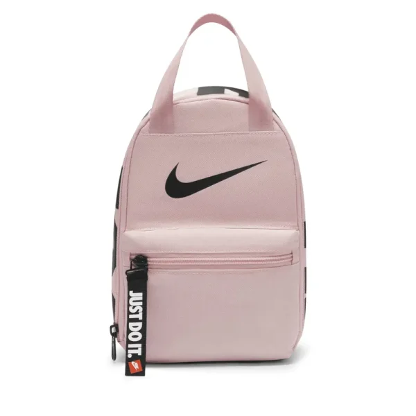 Nike Kid's Logo Zip Lunch Bag - Pink Glaze
