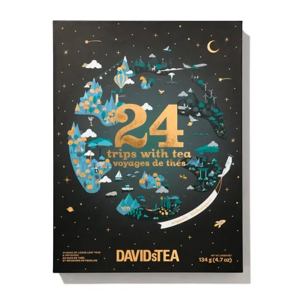 DAVIDsTEA 24 Trips with Tea Advent Calendar