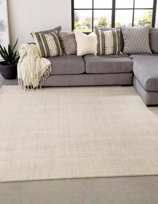 Jill Zarin English Manor Farmhouse Area Rug 10' 0" x 10' 0", Square Vanilla Bean