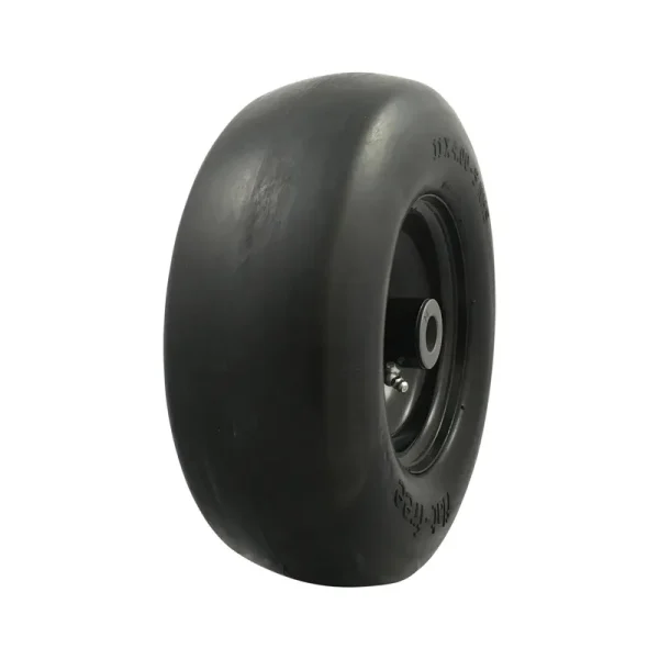 Marastar 00232 Universal Fit Flat Free 11 X4.00-5 Lawnmower Tire Assembly