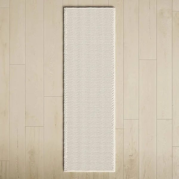 Elle Handmade Ivory Rug Birch Lane Rug Size: Runner 2' x 6'