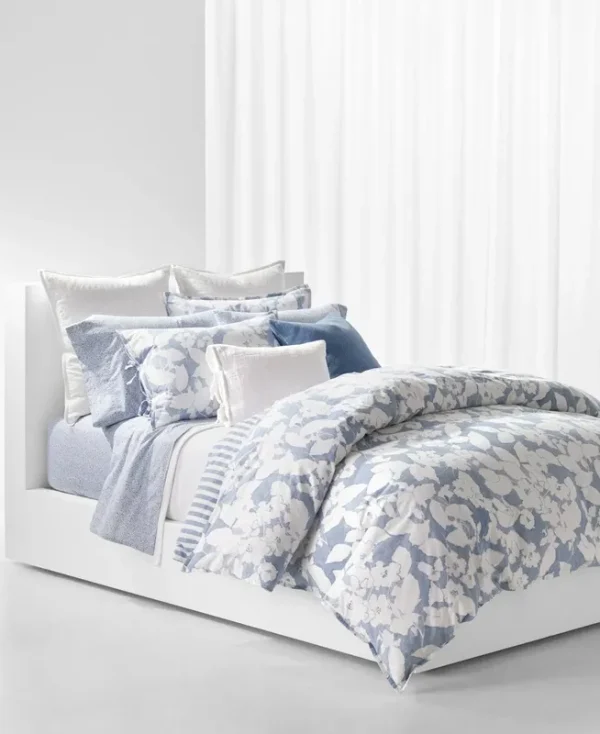 Lauren Ralph Lauren Willa Floral Comforter Set - Chambray/cream - King