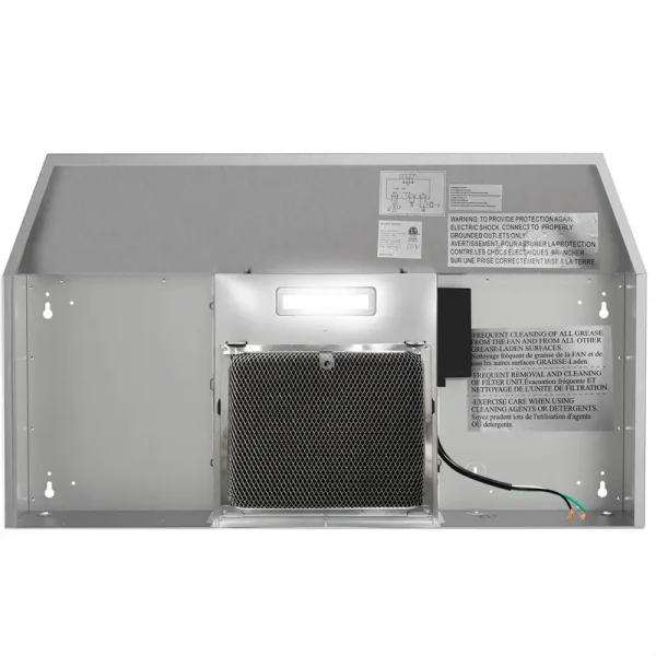 AKDY 176 Cubic Feet per Minute Convertible Under Cabinet Range Hood with Mesh Filter RH0332N