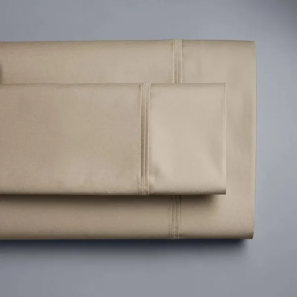 Simply Vera Vera Wang 800 Thread Count Egyptian Cotton Sheet Set, Med Beige, King P/C