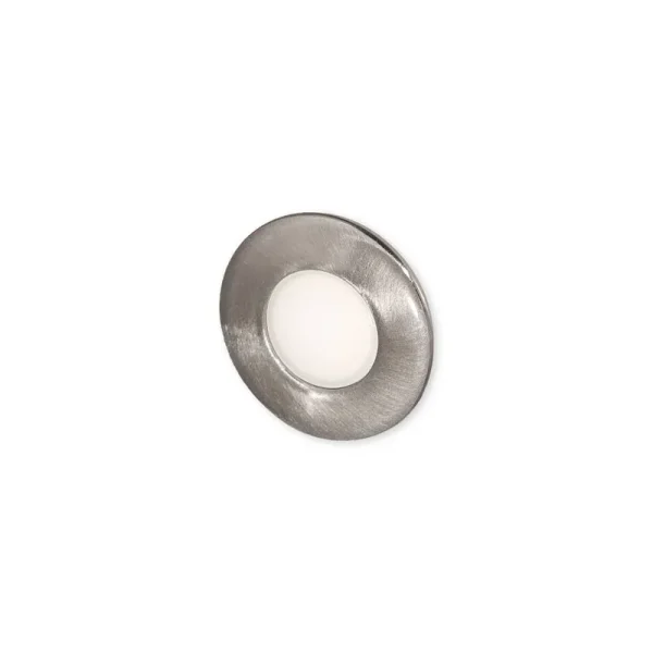 Highpoint Deck Lighting Endurance Mini Round Recessed LED Light - Brushed Stainless