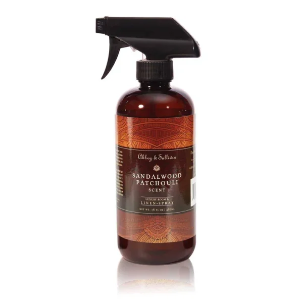 Abbey & Sullivan Linen Spray Sandalwood Patchouli 16 oz.