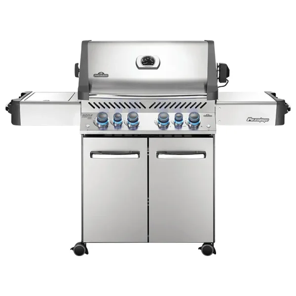Napoleon Prestige 500 Propane GAS Grill with Infrared Side/Rear Burners, Stainless Steel