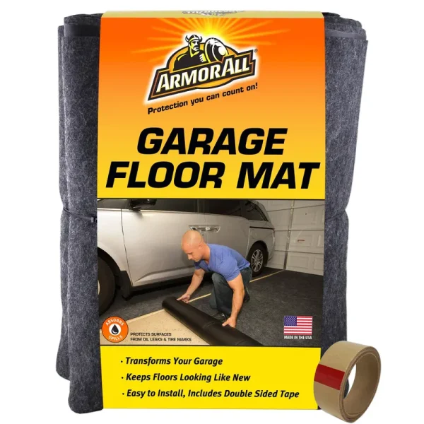 Armor All AAGFMC17 Charcoal 17' x 7'4" Garage Floor Mat