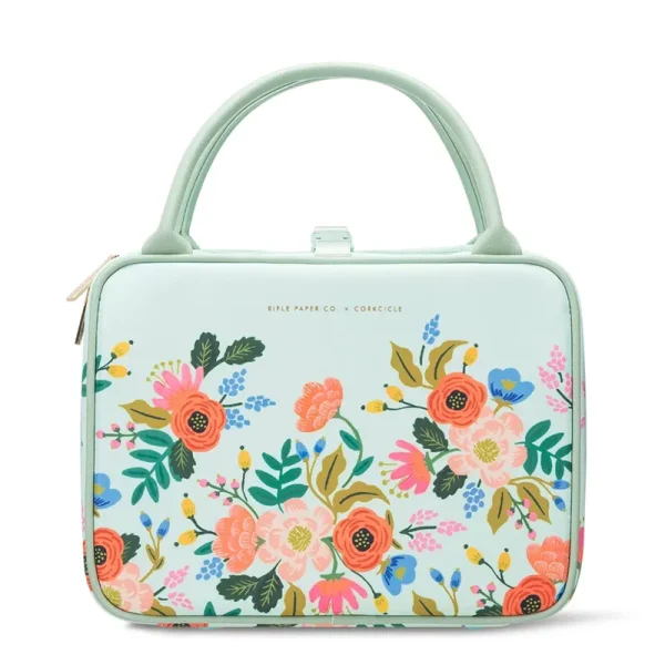 Corkcicle Baldwin Boxer - Rifle Paper - Mint Lively Floral