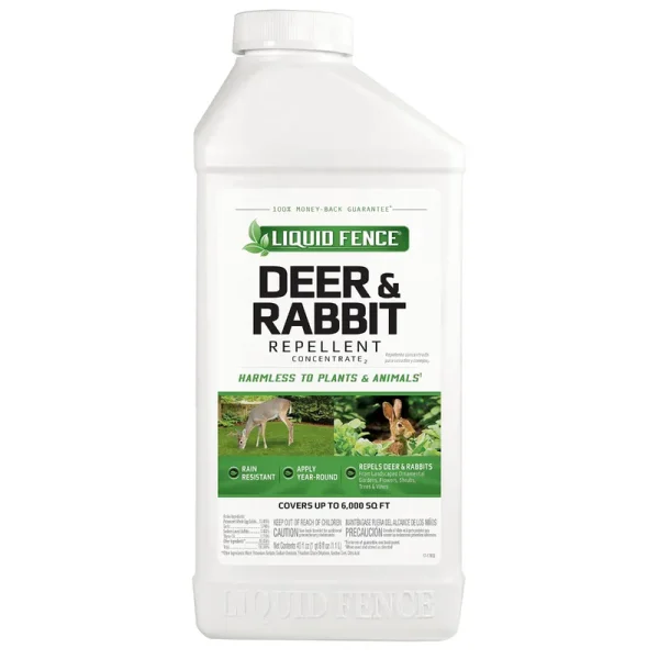 Liquid Fence - Deer & Rabbit Repellent, Concentrate (40 oz)