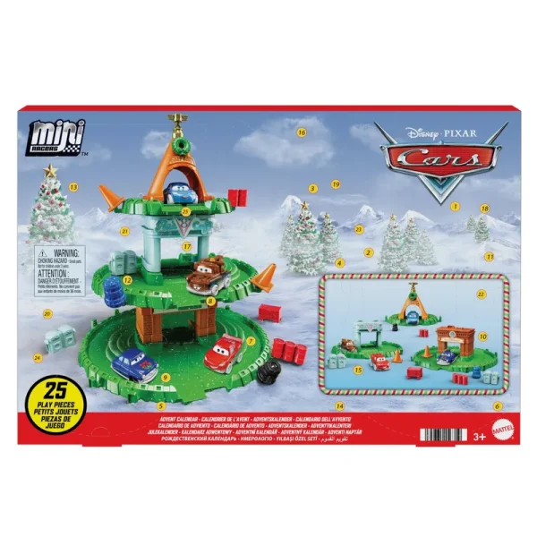 Disney Pixar Cars Mini Racers Advent Calendar