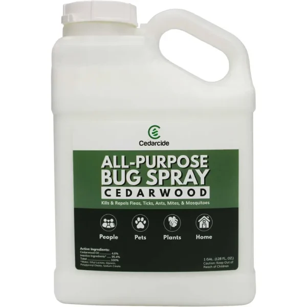 Cedarcide All-Purpose Bug Spray - Cedarwood - Gallon