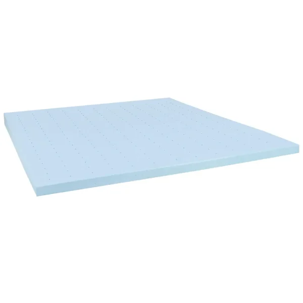 Capri Comfortable Sleep 3" Cool Gel Memory Foam Mattress Topper - King