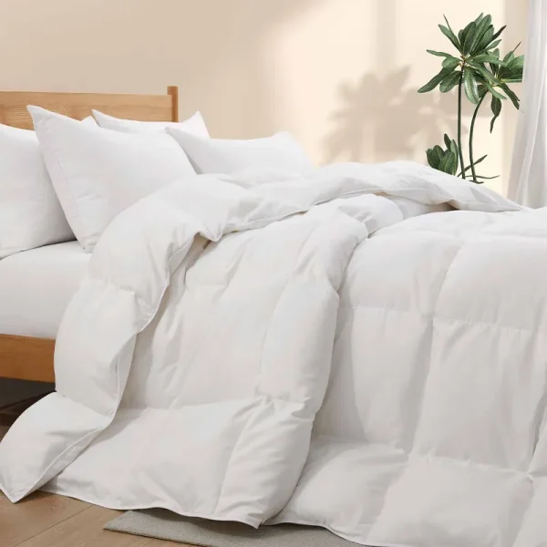 Puredown All Season Baffle Box European Comforter Twin - White