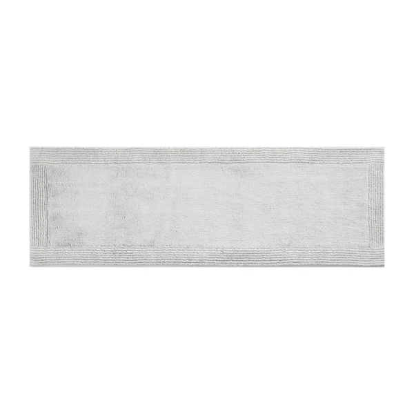 Splendor 100% Cotton Tufted 3000GSM Reversible Bath Rug - Grey - Madison Park Signature