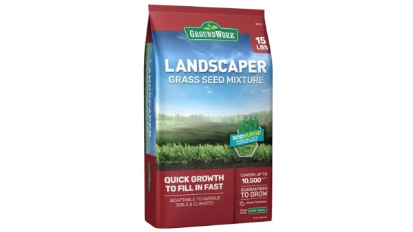 Groundwork 15 lb. Landscapers Mix Grass Seed, North