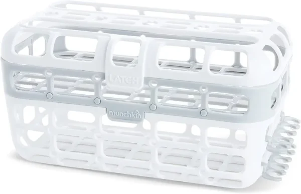 Munchkin High Capacity Dishwasher Basket - Gray