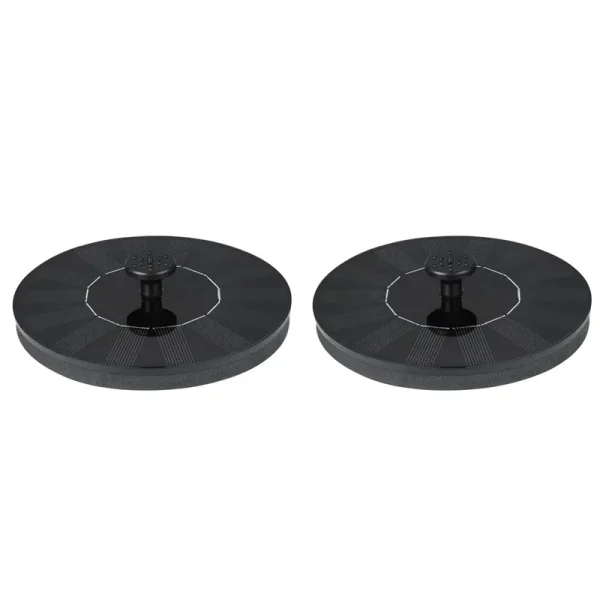 Dartwood Solar Bird Bath and Water Fountain with 4 Different Nozzle Heads - Perfect for Bird Baths and Small Ponds