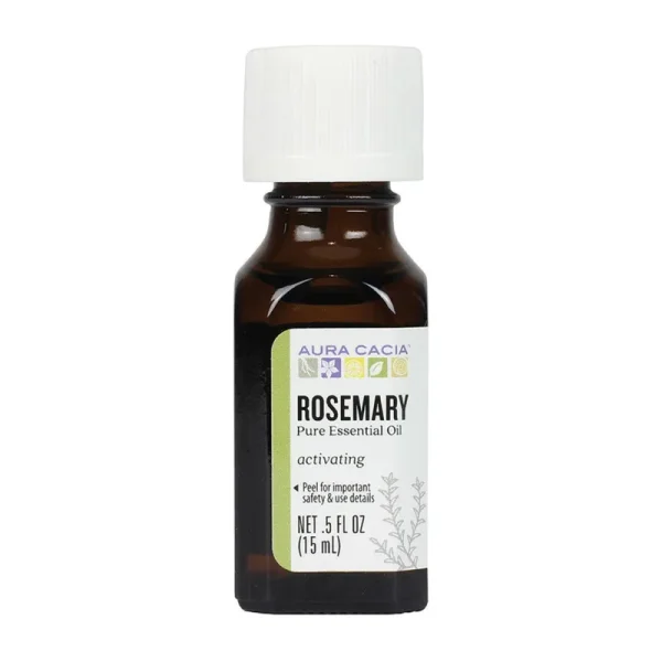 Aura Cacia Pure Essential Oil, Rosemary, Activating - 0.5 fl oz