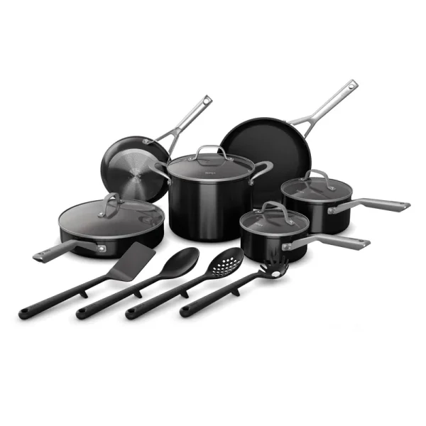 Ninja Foodi NeverStick 14-Piece Cookware Set, Guaranteed to Never Stick, C19700