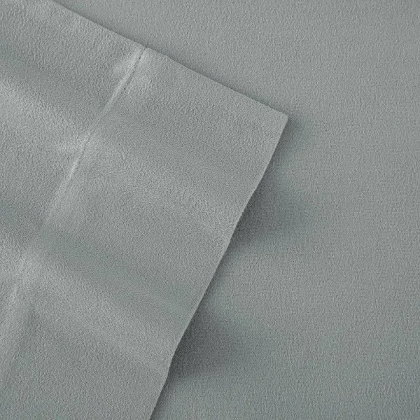Micro Flannel Greystone Full Sheet Set